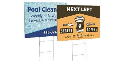 10mm Yard Coroplast Signs